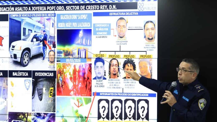 Desde La Victoria, recluso orquest&oacute; el asalto a joyer&iacute;a en Cristo Rey, seg&uacute;n la Polic&iacute;a