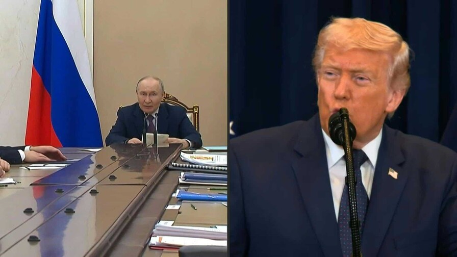 Trump y Putin discuten las guerras entre Ir&aacute;n y Ucrania