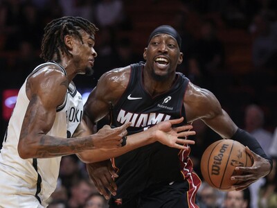 Adebayo anota 83 puntos, segunda mayor marca histórica en la NBA