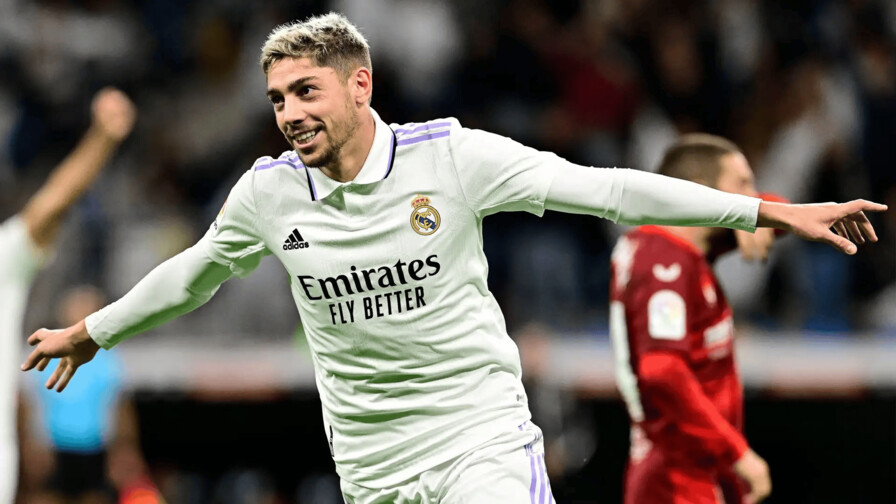 Con triplete de Valverde, Real Madrid vence al Manchester City