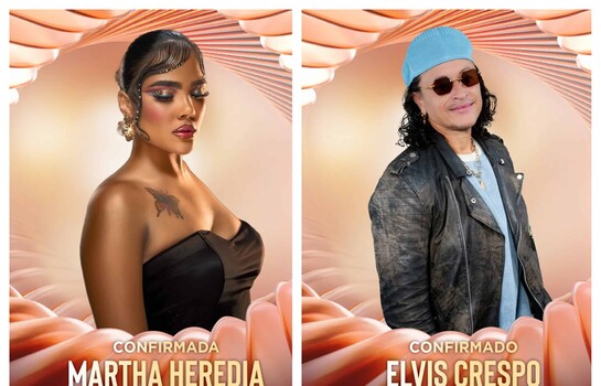 Premios Soberano suma a Martha Heredia y Elvis Crespo a su espect&aacute;culo musical
