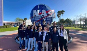 Estudiantes del Puntacana International School participan en entrenamiento espacial en la NASA