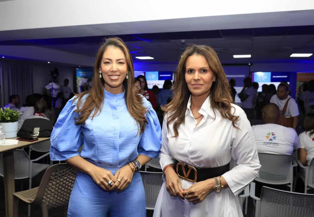 Sharmin D&iacute;az y &Aacute;ngela Tejeda. 