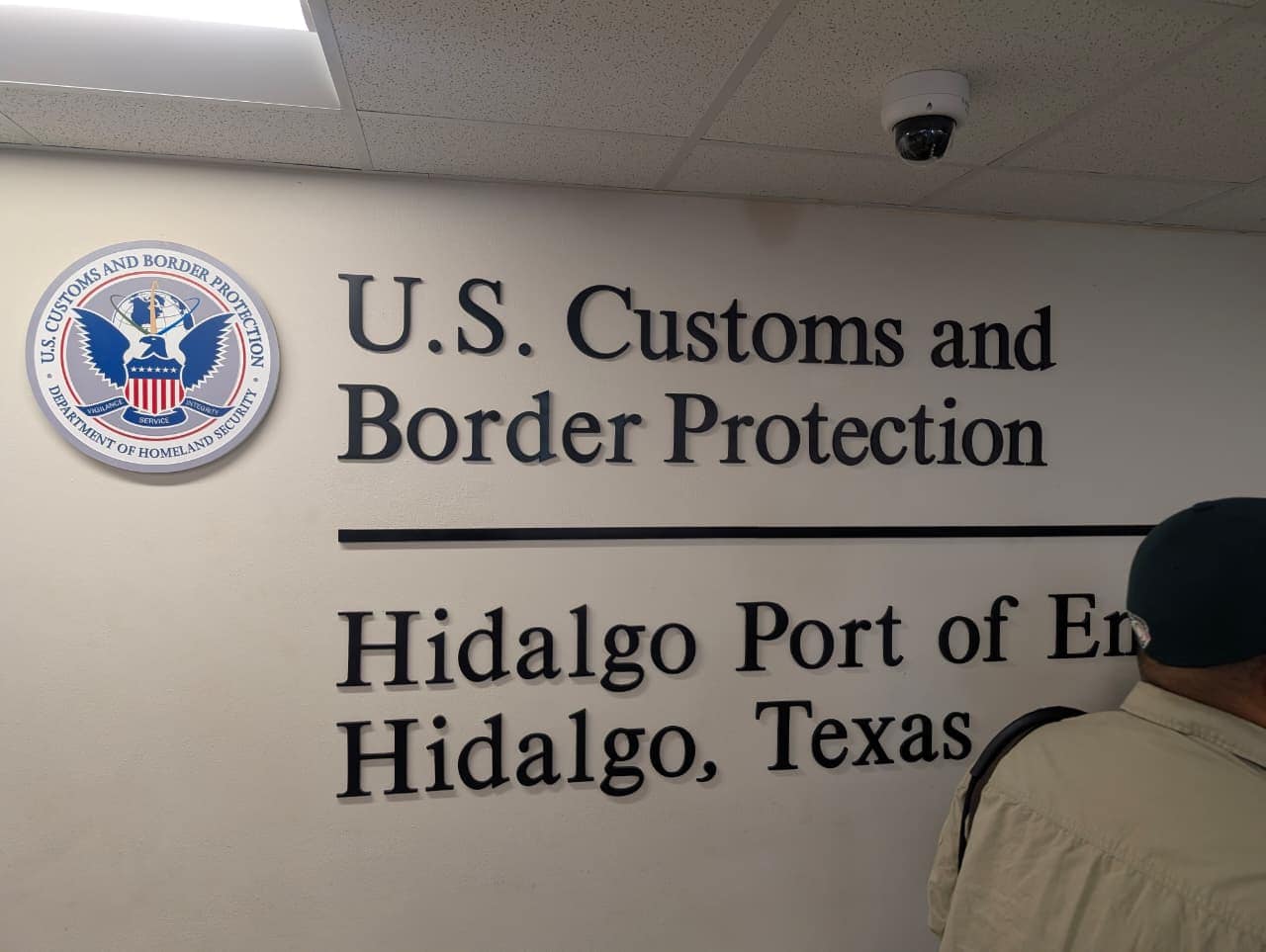 Aduanas del Puerto de Hidalgo EE. UU. Frontera con Reynosa - México