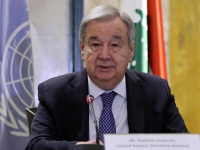 António Guterres aboga por frenar guerra en el Líbano