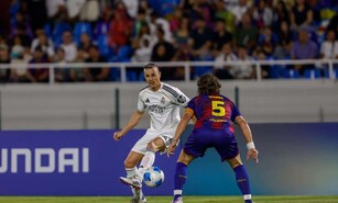 Real Madrid y Barcelona llenan de f&uacute;tbol una noche vibrante en Santo Domingo