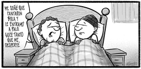 Caricatura de Noticiero Poteleche 17 marzo 2026