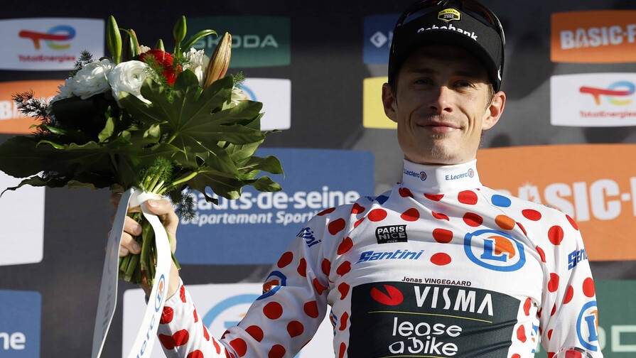 Jonas Vingegaard, doble campeón del Tour de Francia, gana la vuelta París Niza
