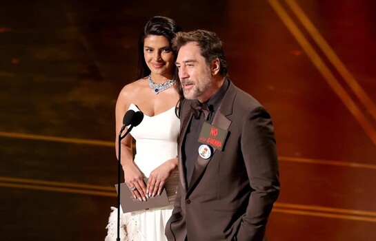 La pol&iacute;tica recupera espacio en la gala de los &Oacute;scar con un mensaje al fin de la guerra