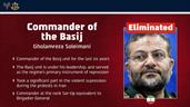 Ir&aacute;n confirma la muerte de Soleimani, comandante de la milicia paramilitar Basij