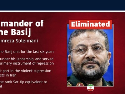 Irán confirma la muerte de Gholamreza Soleimani