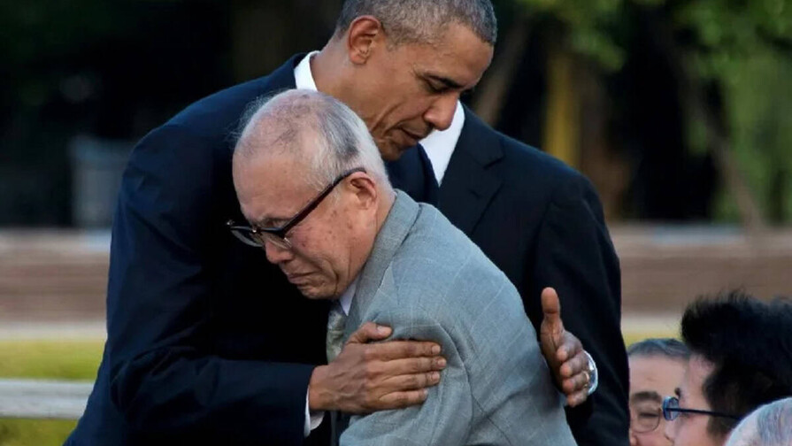 Muere a los 88 a&ntilde;os el sobreviviente de bomba at&oacute;mica de Hiroshima abrazado por Obama