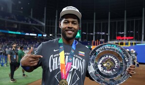 Maikel Garc&iacute;a, MVP del Cl&aacute;sico Mundial de B&eacute;isbol
