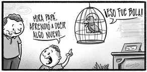 Caricatura de Noticiero Poteleche 18 marzo 2026