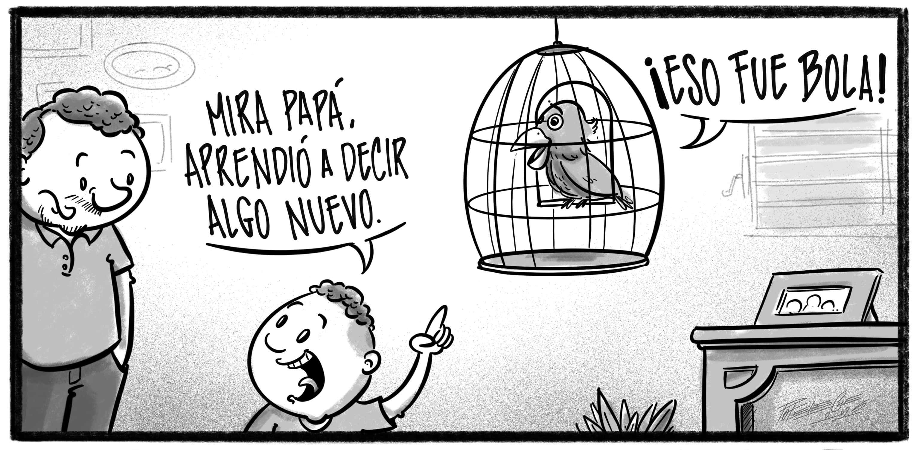 Caricatura de Noticiero Poteleche 18 marzo 2026