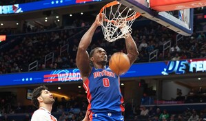 Duren toma el relevo de Cunningham en el triunfo de los Pistons en Washington