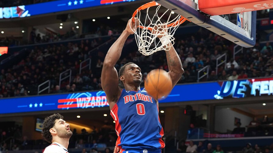 Duren toma el relevo de Cunningham en el triunfo de los Pistons en Washington