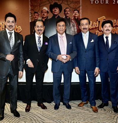 Los Tigres del Norte llegan por primera vez a RD el 16 de mayo con su gira "Los Tigres del Mundo