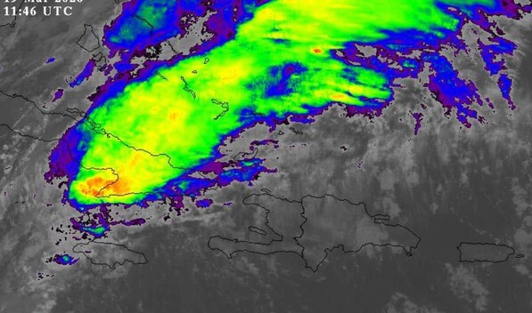 Vaguada y frente fr&iacute;o aumentar&aacute;n las lluvias desde este jueves y hasta el fin de semana