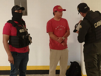 Detención hijo expresidente Arce por legitimación de ganancias ilícita