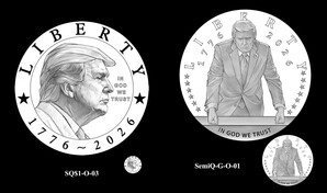 Moneda de oro con imagen de Trump es aprobada por un comit&eacute; federal de EE. UU.