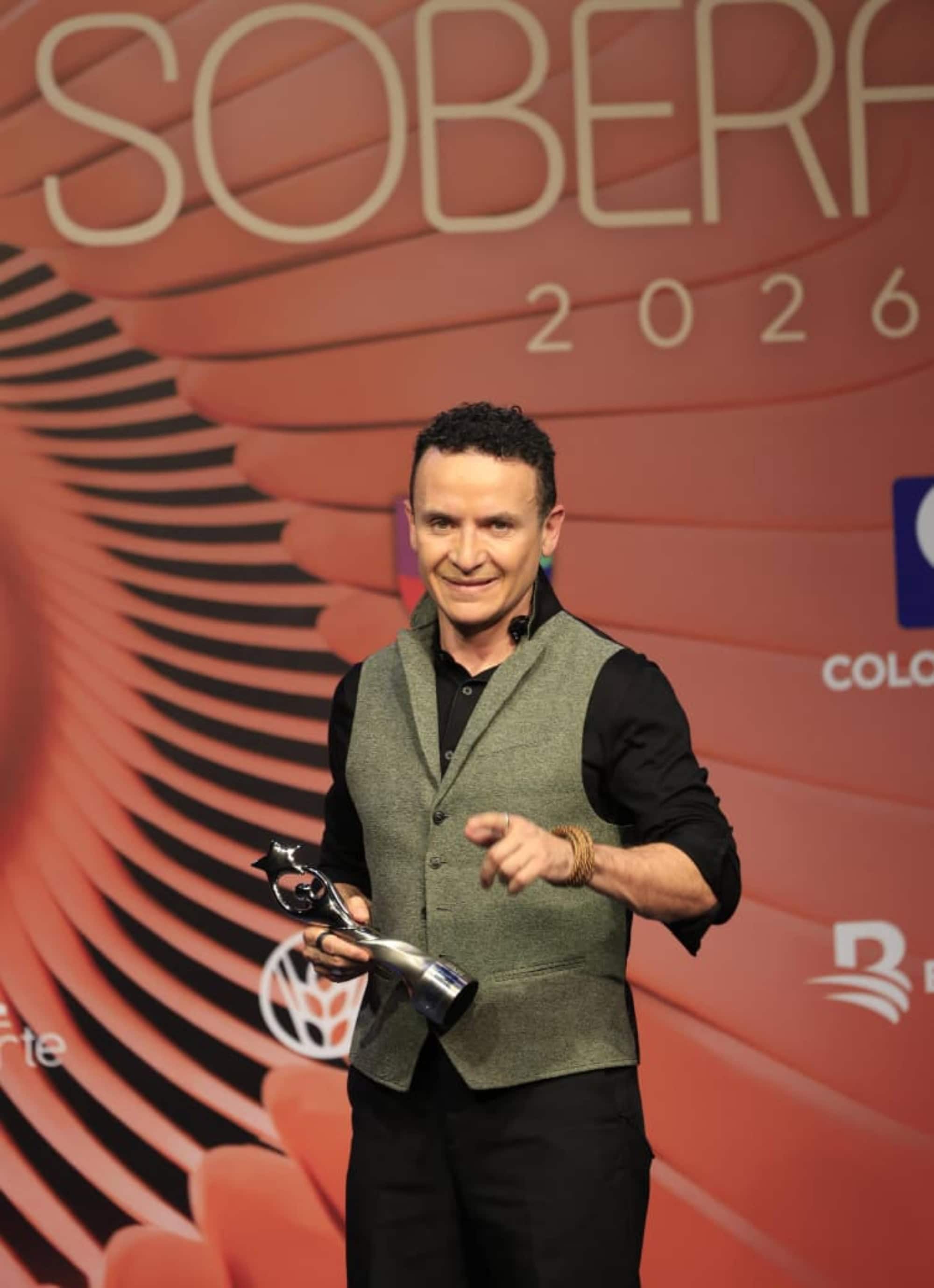 El colombiano Fonseca tambi&eacute;n fue galardonado.