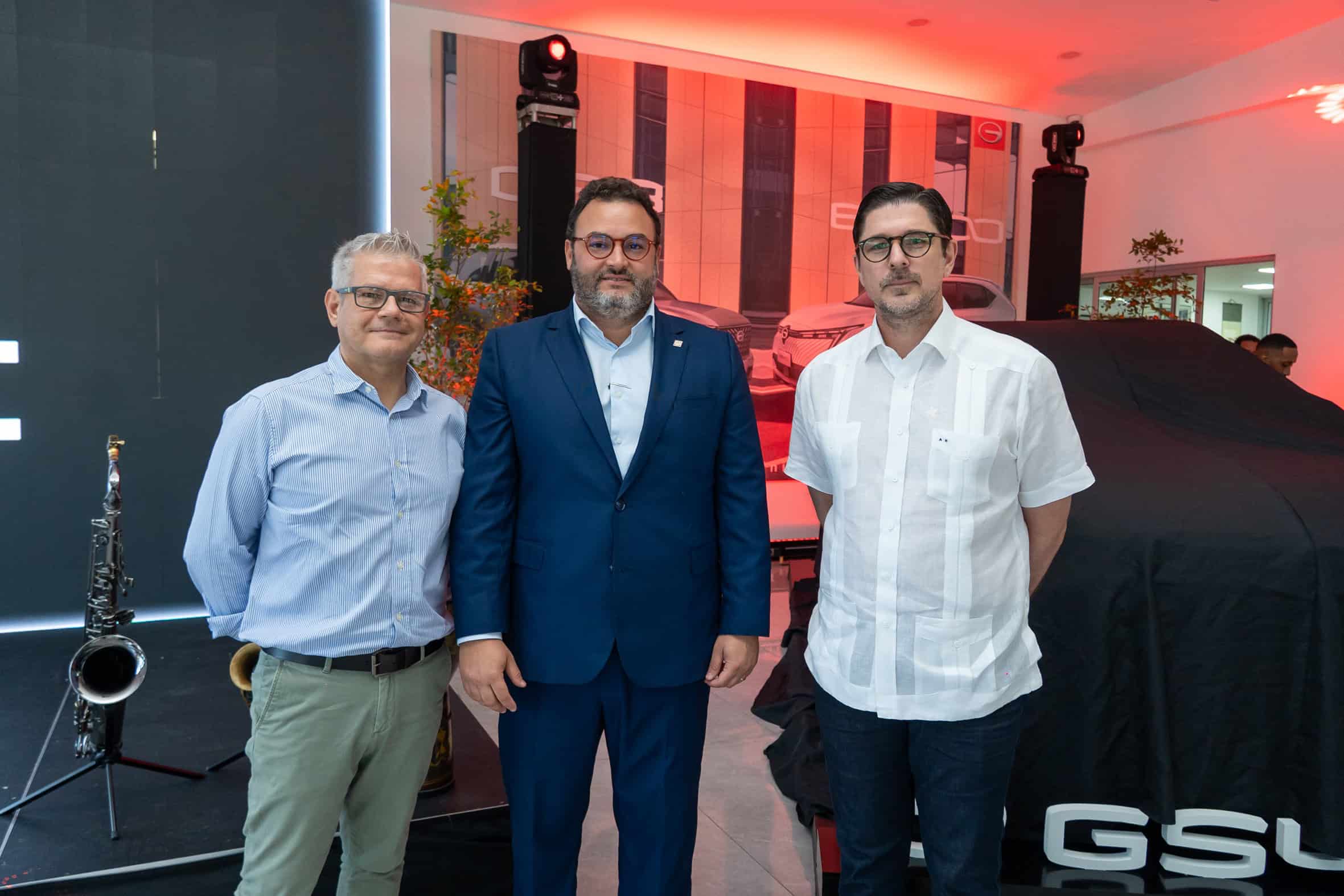 Roberto Condini, Alberto Alfonso y Axel Hach&eacute;.