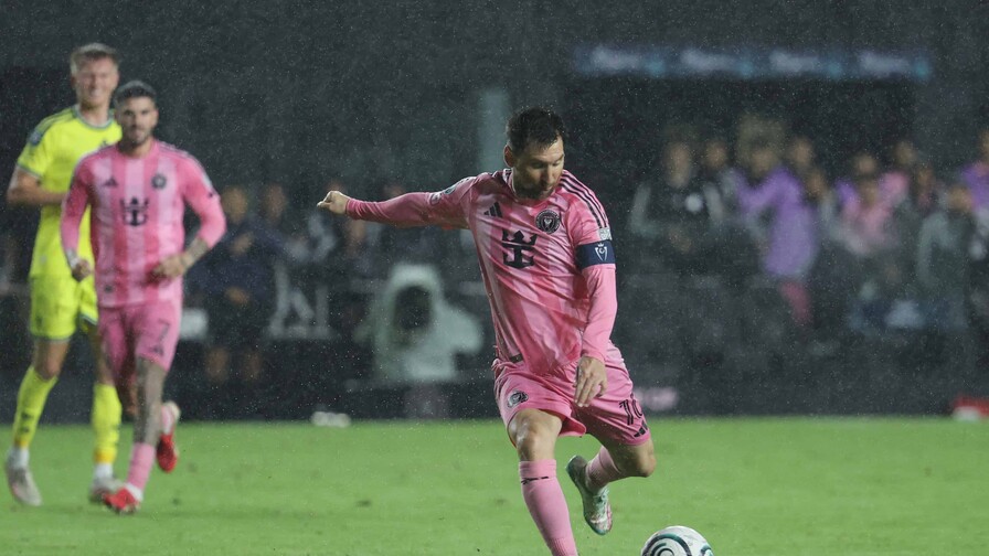 Messi anota su gol número 900 en una dura eliminación de Miami en Concachampions