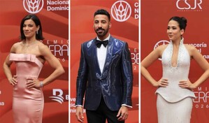 Premios Soberano 2026: duelo en blanco y negro con destellos de color en la alfombra roja