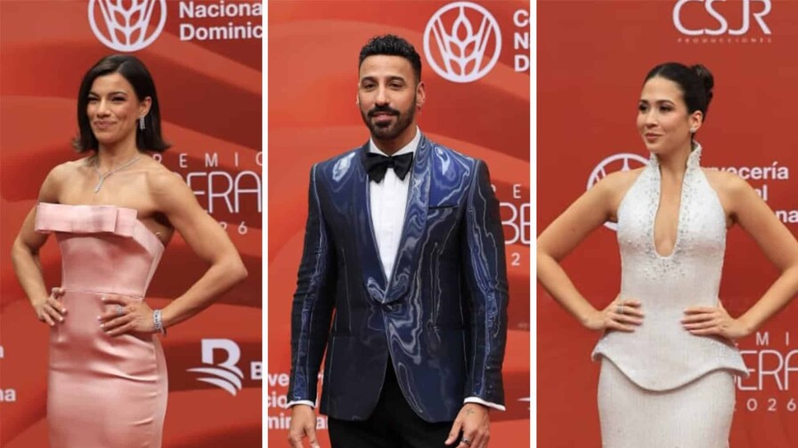 Premios Soberano 2026: duelo en blanco y negro con destellos de color en la alfombra roja
