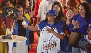 Delcy Rodr&iacute;guez gestiona con EE. UU. visita a Venezuela de jugadores que ganaron el Cl&aacute;sico