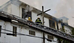 Solo se registran da&ntilde;os materiales por fuego en el Banreservas