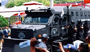 Presentan por primera vez el veh&iacute;culo antiterrorismo Furia VBD-3