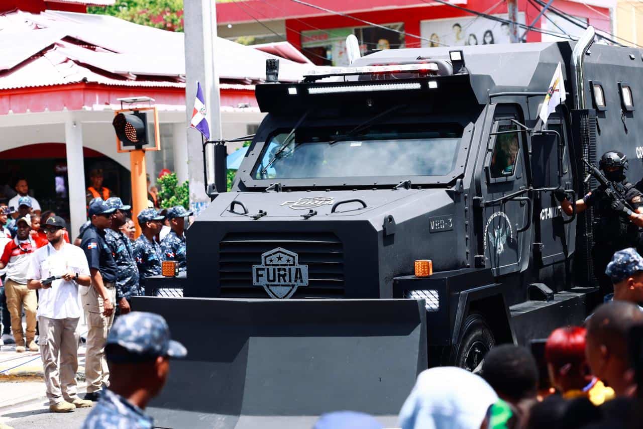 Así es el vehículo blindado Furia VBD-3. 