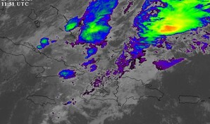 Frente fr&iacute;o y vaguada incrementar&aacute;n lluvias; COE mantiene seis provincias en alerta verde