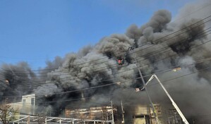 Diez muertos en un incendio en una fábrica de piezas de autos en Corea del Sur