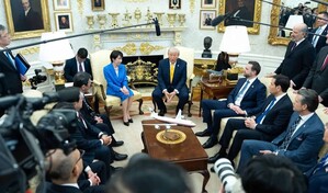 Primera ministra nipona detalla a Trump l&iacute;mites legales para darle apoyo militar en Ormuz