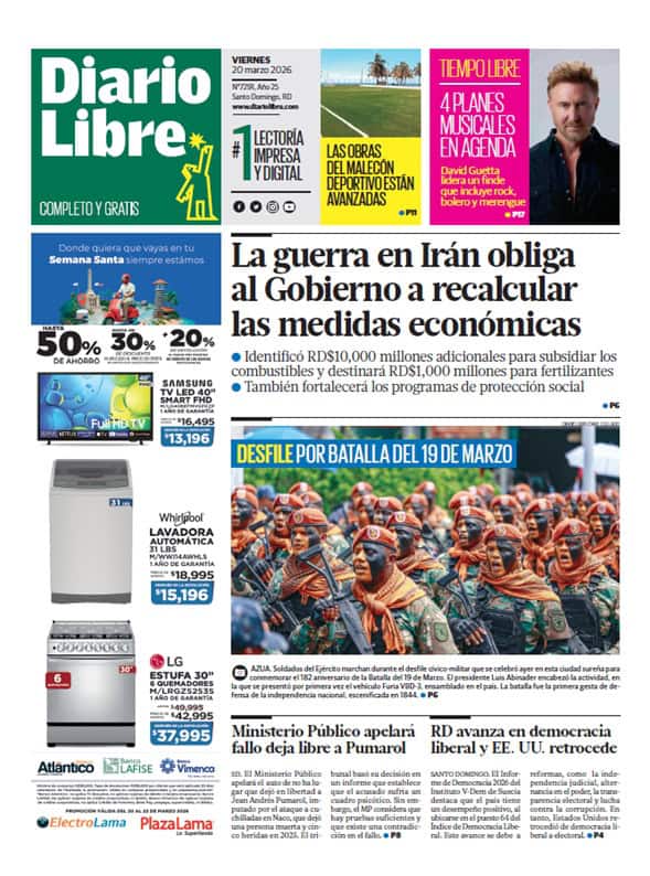 Día Jueves, 19 de Febrero de 2026 Edición 7251.