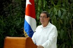 Canciller cubano subraya disposición de su país a un diálogo serio con Estados Unidos