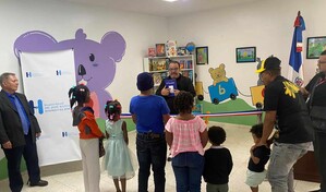 Inauguran rincón de lectura infantil en el hospital José Manuel Rodríguez