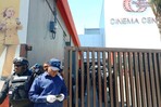 Muere raso de la Policía baleado en Cinema Centro Muere raso de la Policía baleado en Cinema Centro
