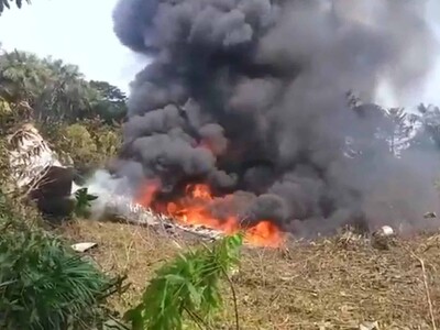 Colombia: 48 soldados sobreviven accidente de avión militar