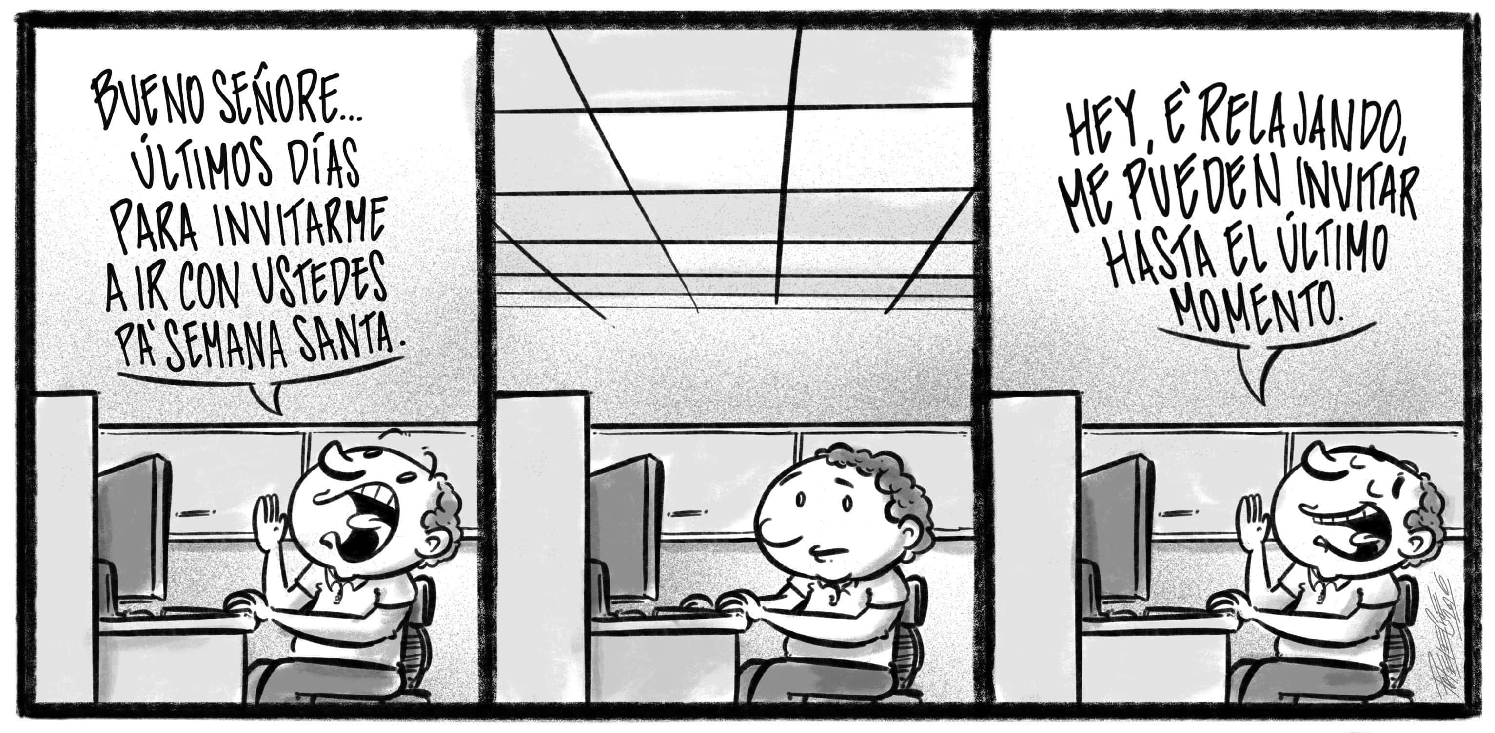 Caricatura de Noticiero Poteleche 23 marzo 2026