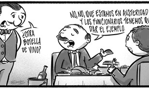 Caricatura de Noticiero Poteleche 24 marzo 2026