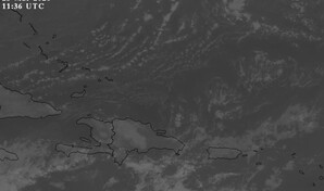 El Indomet prevé pocas lluvias en gran parte del país este lunes