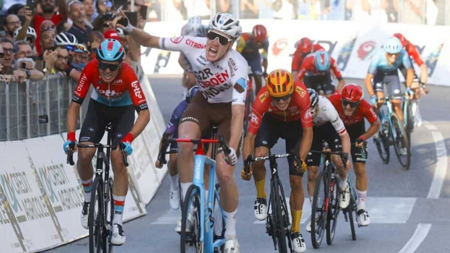 Dorian Godon gana primera etapa de la Volta a Catalunya Dorian Godon gana primera etapa de la Volta a Catalunya