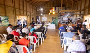 Medio Ambiente firma acuerdo de comanejo para áreas protegidas en El Palero