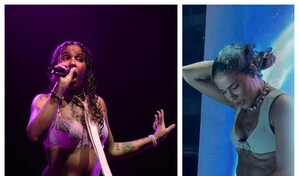 Tokischa se rapa la cabeza en pleno concierto en Nueva York y todo quedó captado