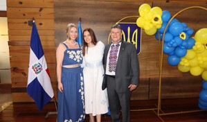 Abren consulado honorario de Ucrania en Rep&uacute;blica Dominicana