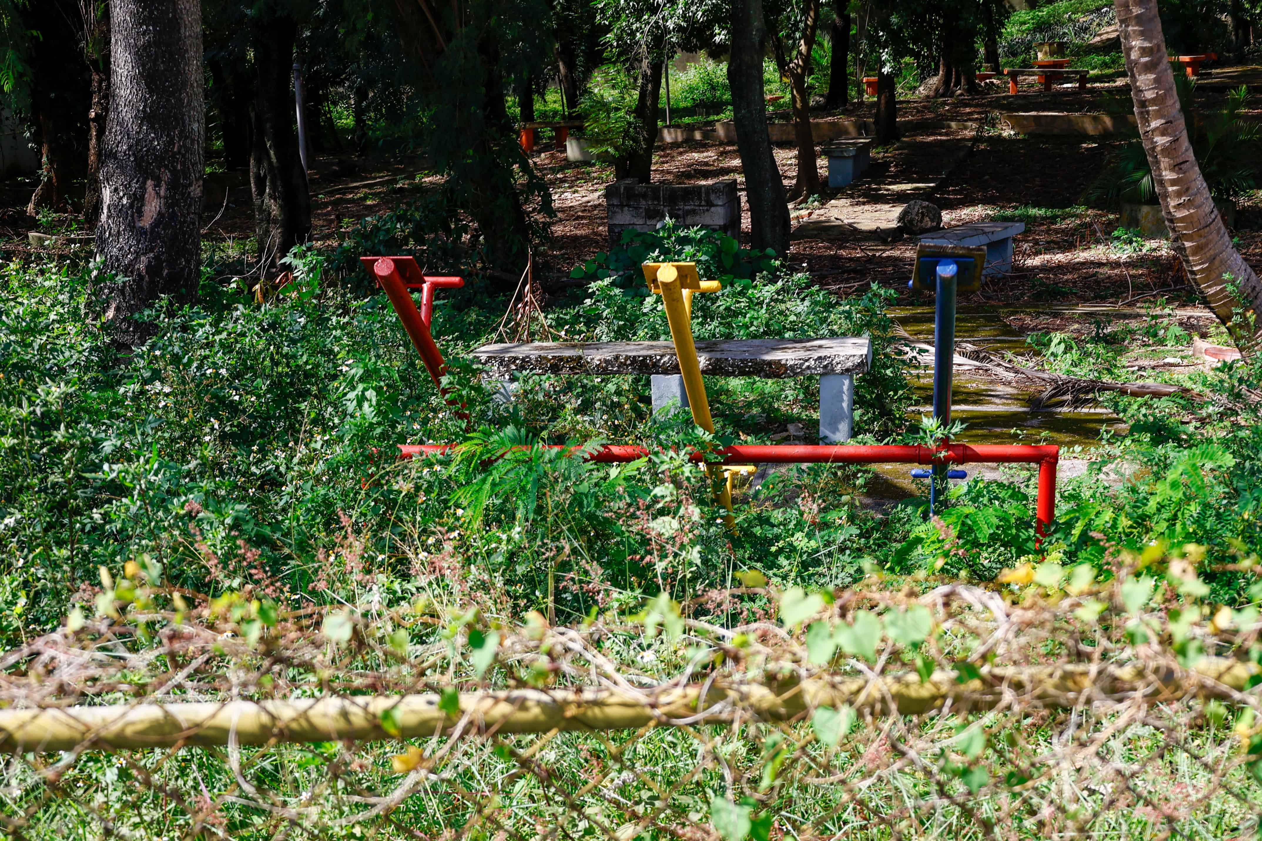 El parque es un espacio que la comunidad conserva con celo.